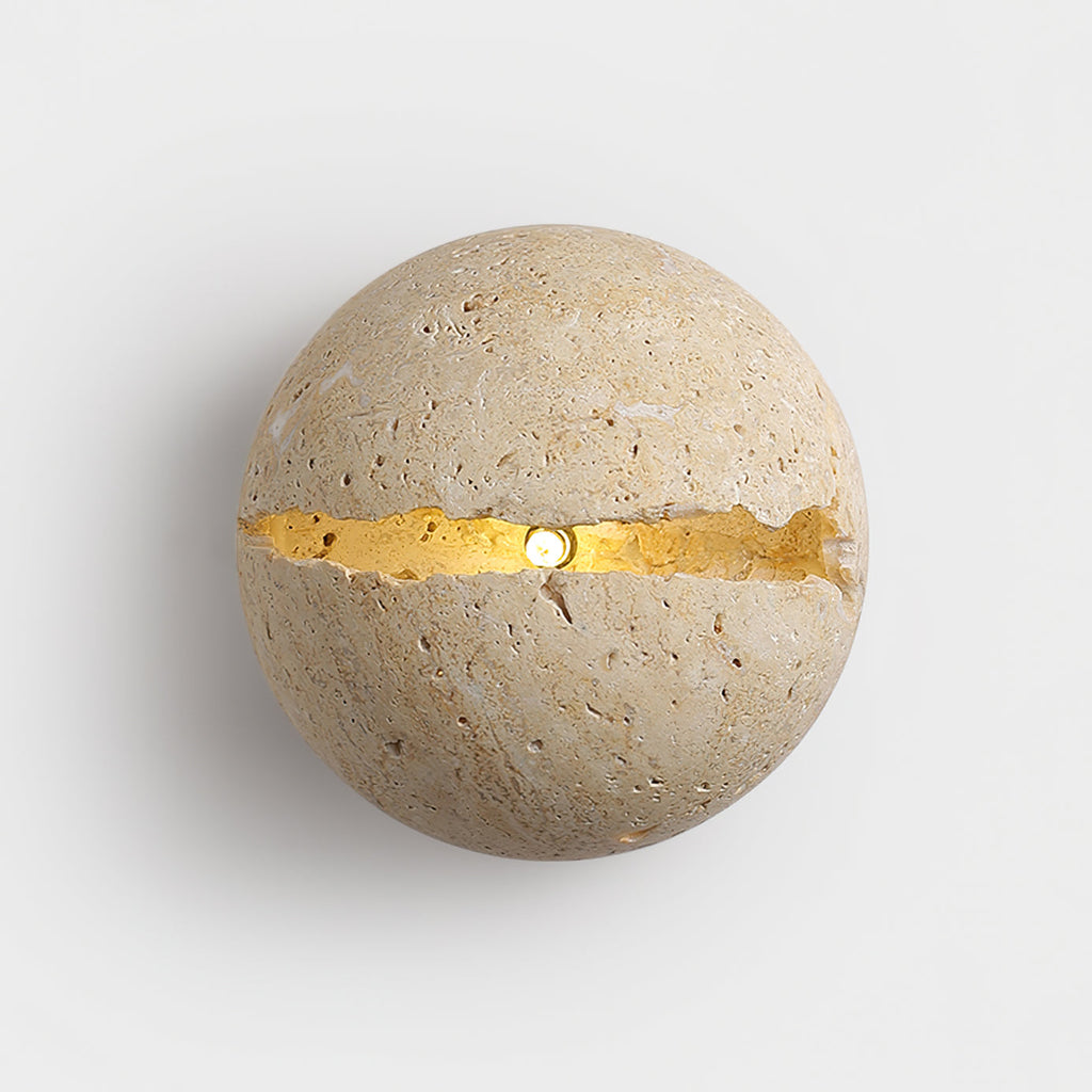 Round Crack Wall Sconce