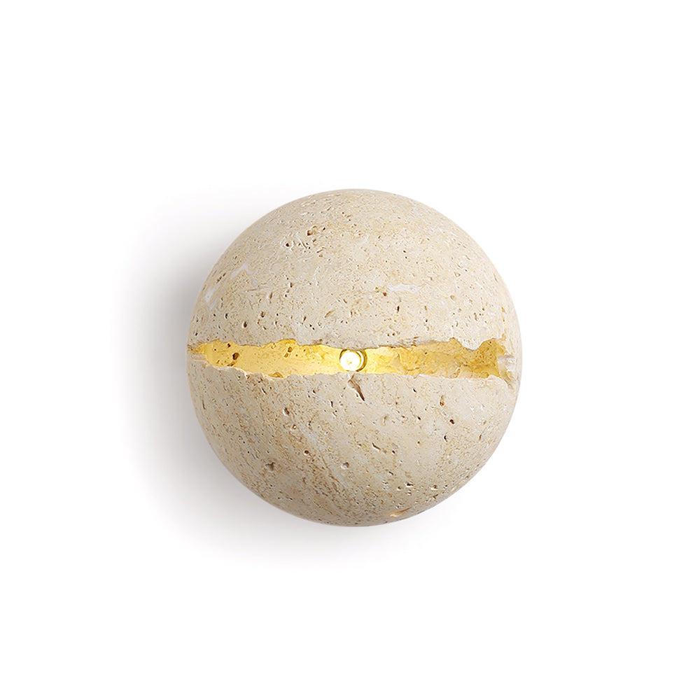 Round Crack Wall Sconce