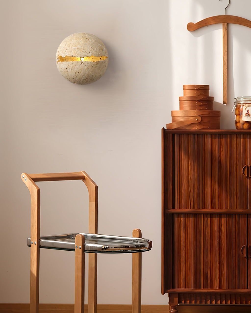 Round Crack Wall Sconce