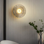Round Crystal Wall Lamp