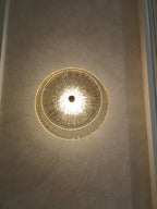 Round Crystal Wall Lamp