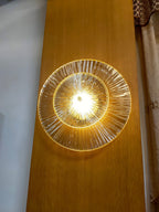 Round Crystal Wall Lamp