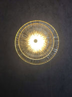 Round Crystal Wall Lamp