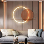 Round Cut Wall Lamp