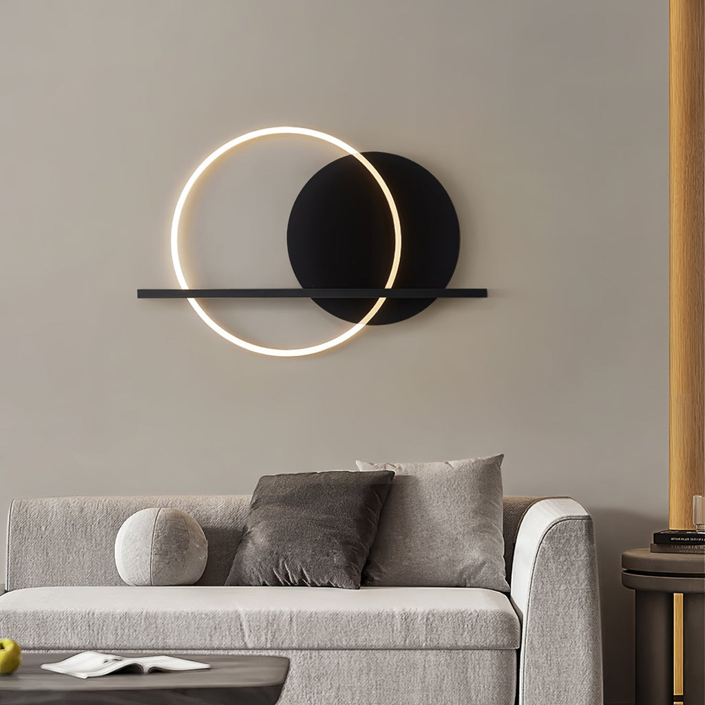 Round Cut Wall Lamp