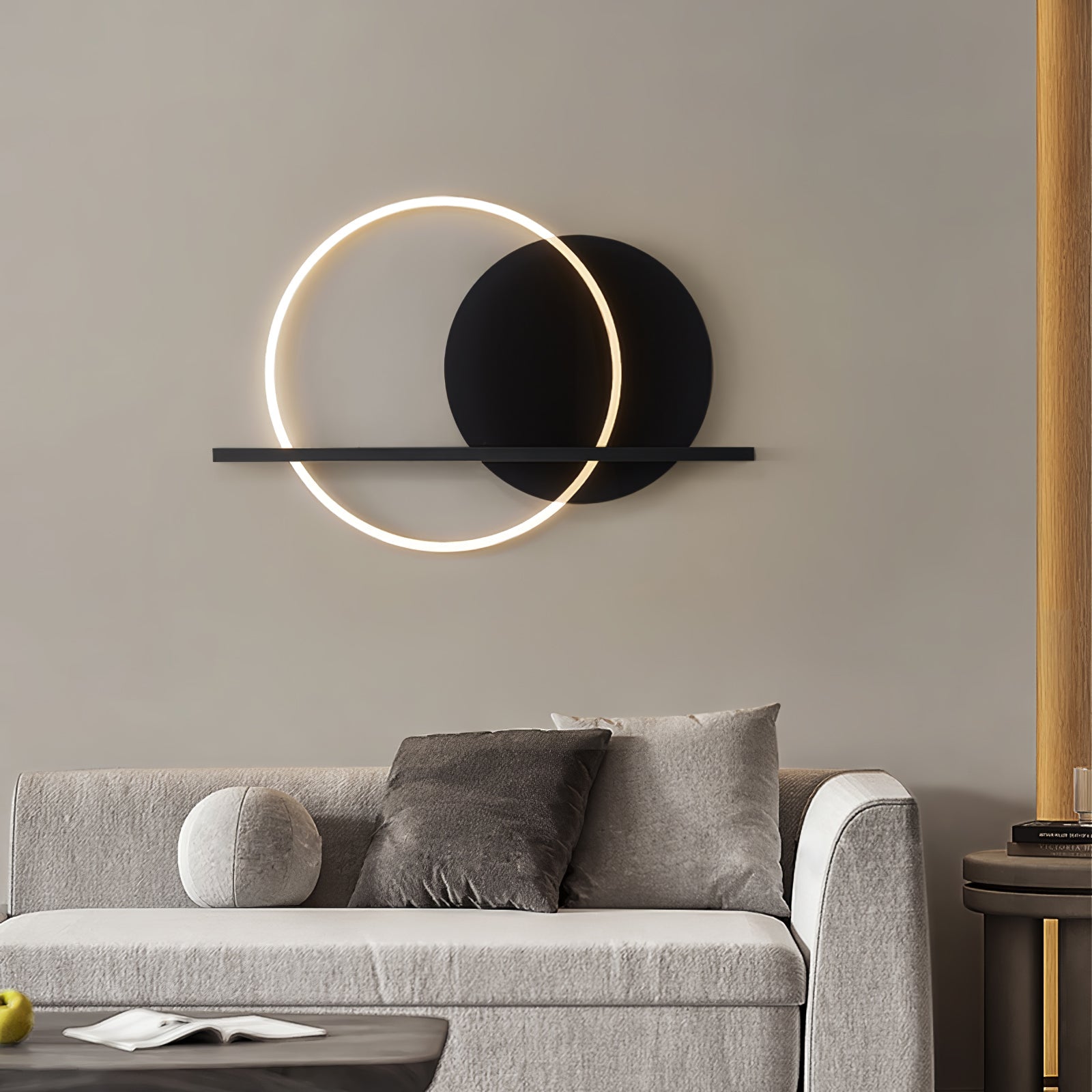 Round Cut Wall Lamp
