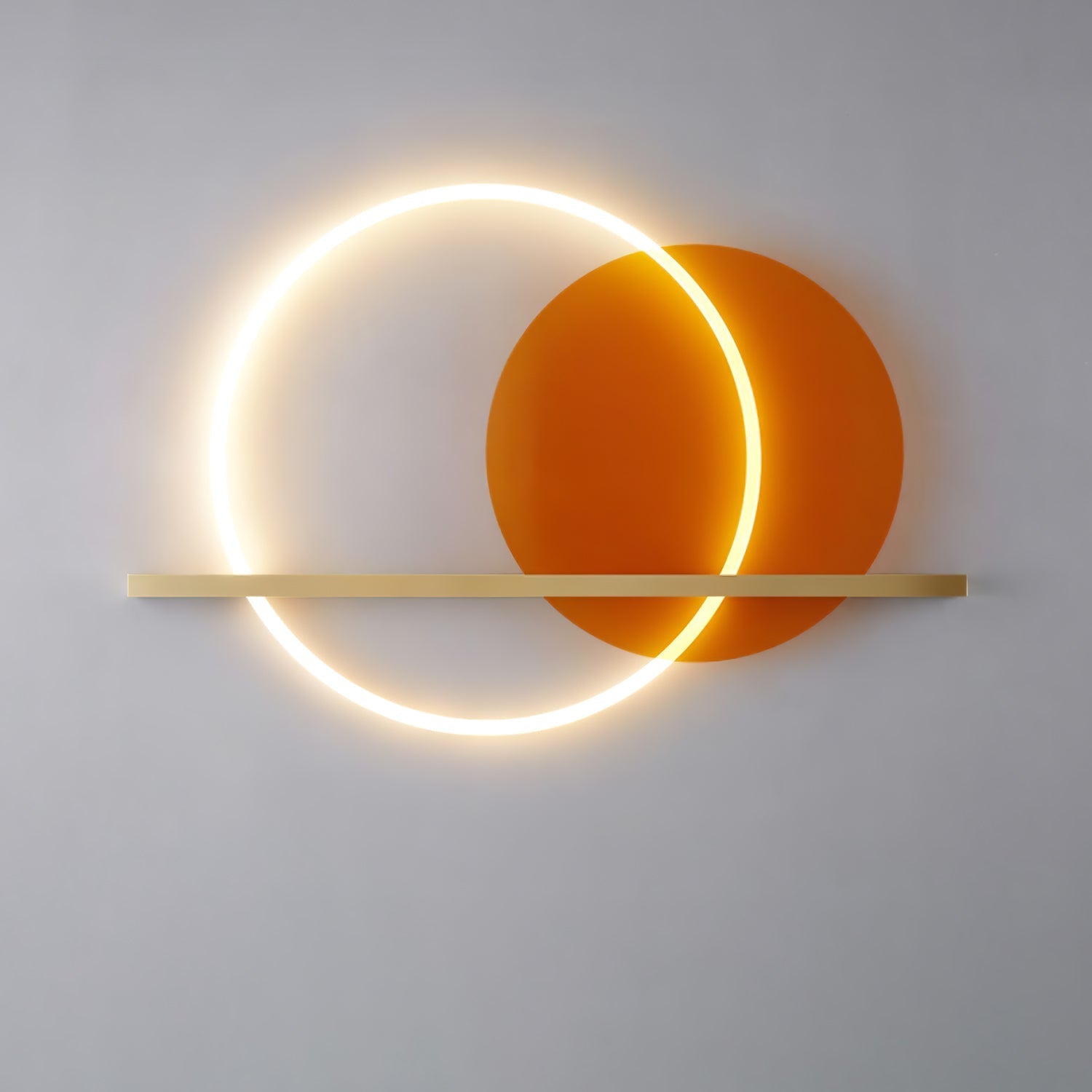 Round Cut Wall Lamp