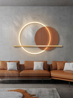 Round Cut Wall Lamp