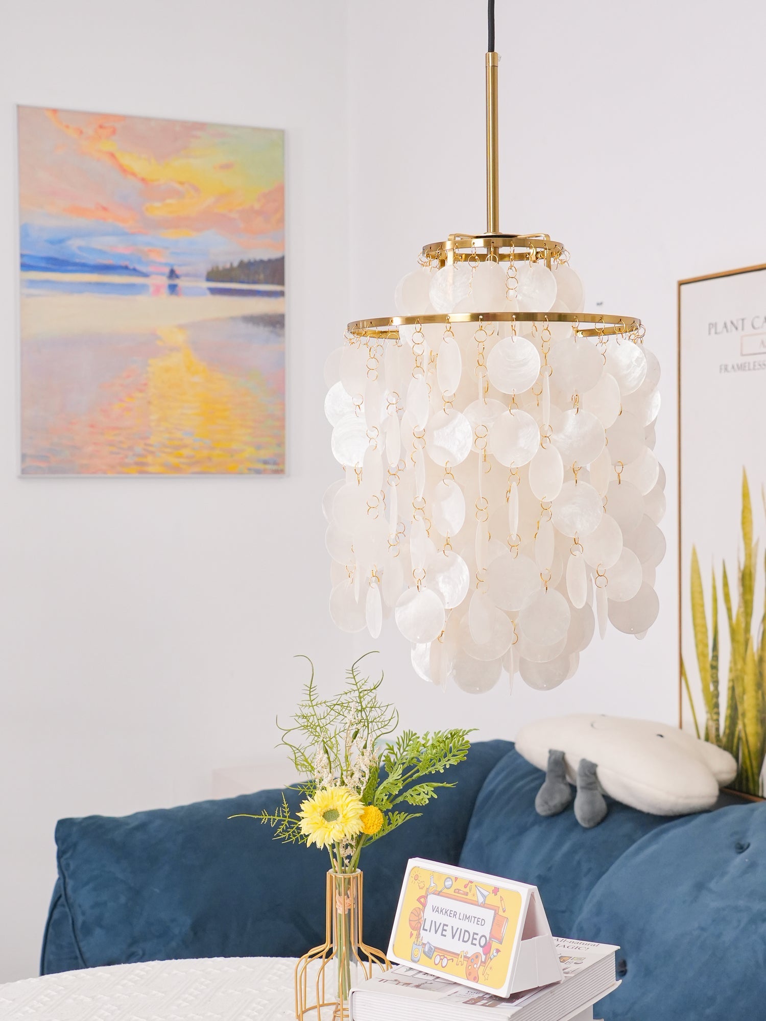 Seashells Pendant Light