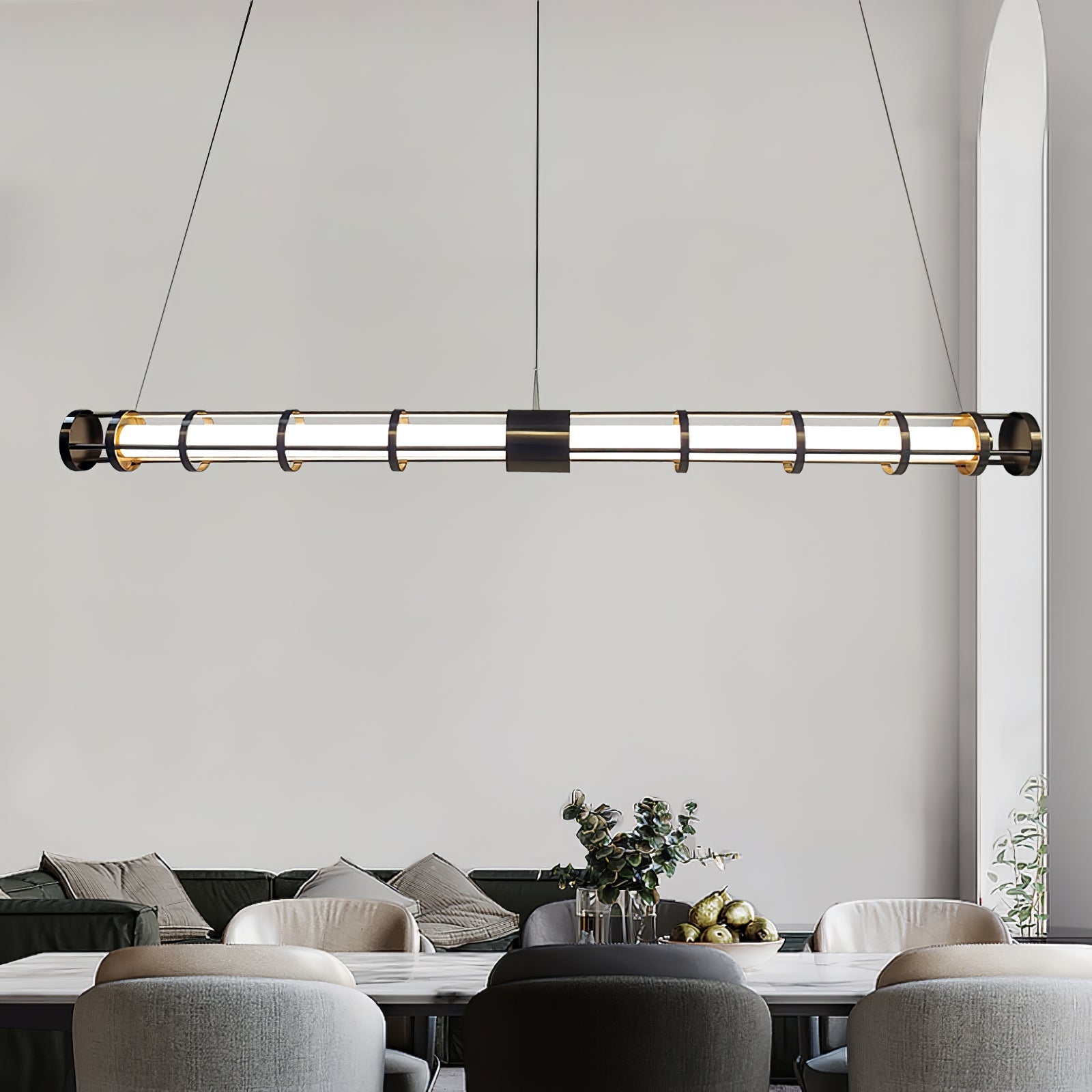 Round Tube Pendant Lamp