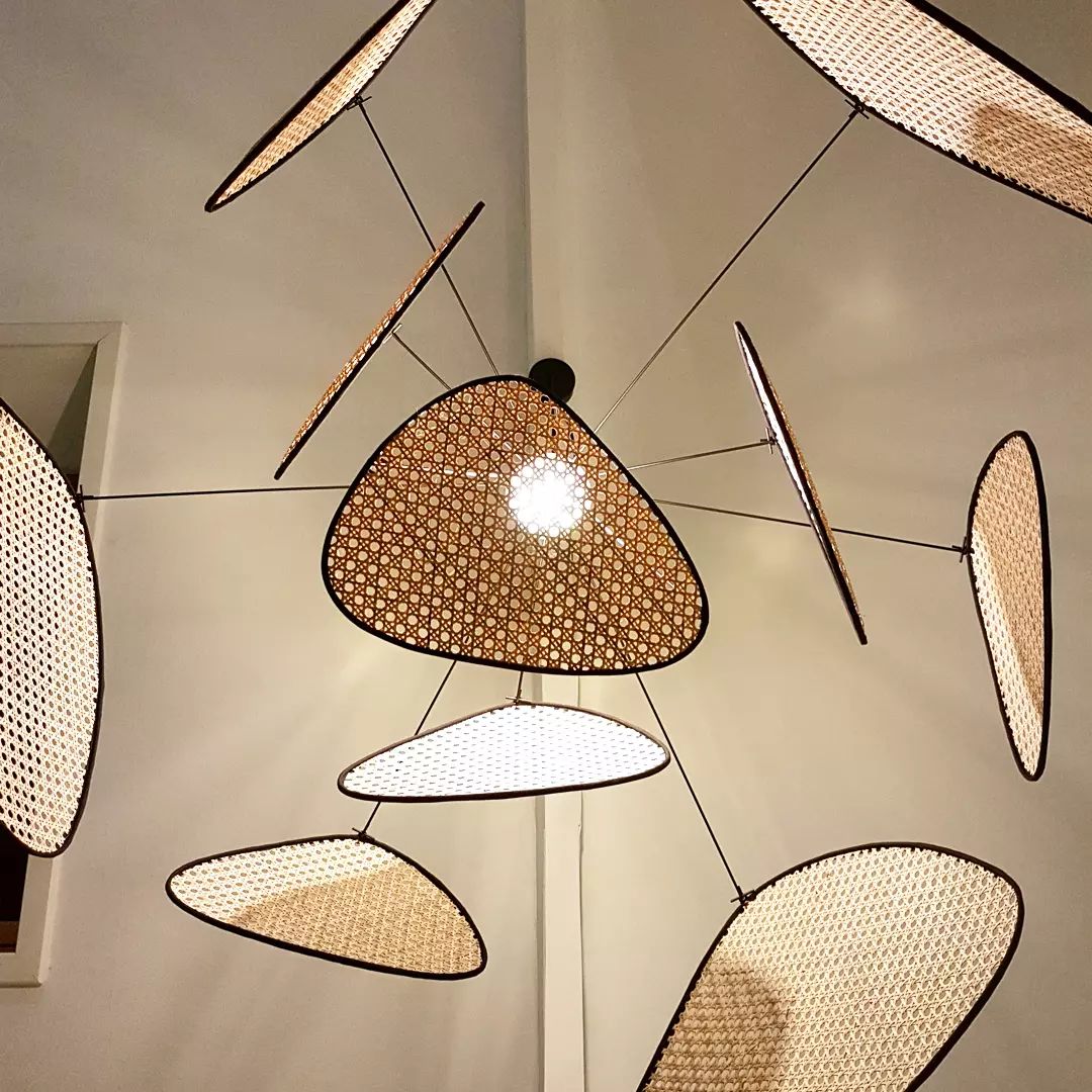 Screen Cannage Pendant Light
