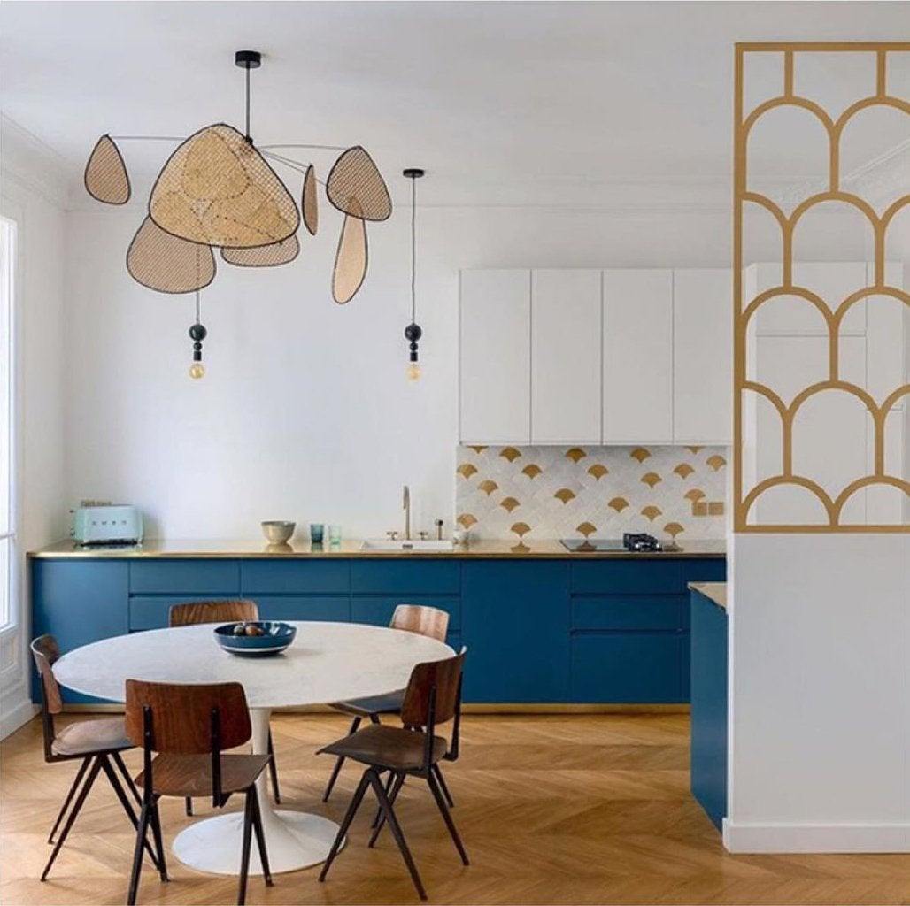 Screen Cannage Pendant Light