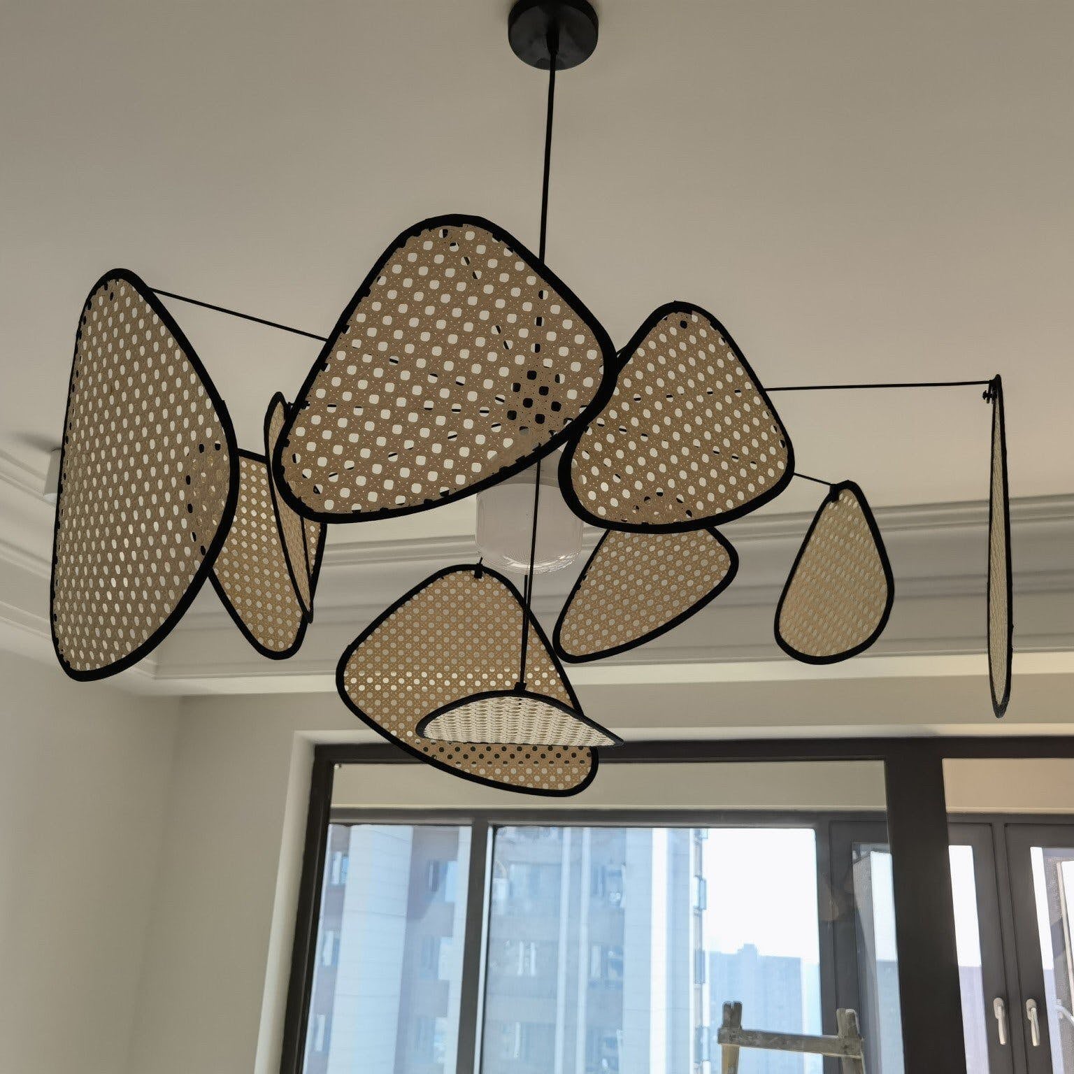 Screen Cannage Pendant Light