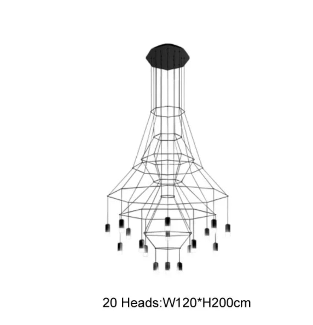 AXELIA Line Chandelier