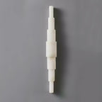 Semi Cylindrical Alba Cascade Alabaster Wall Sconce