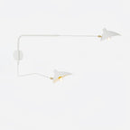 Serge Mouille Wall Sconce – Black Swing Arm Designer Wall Light