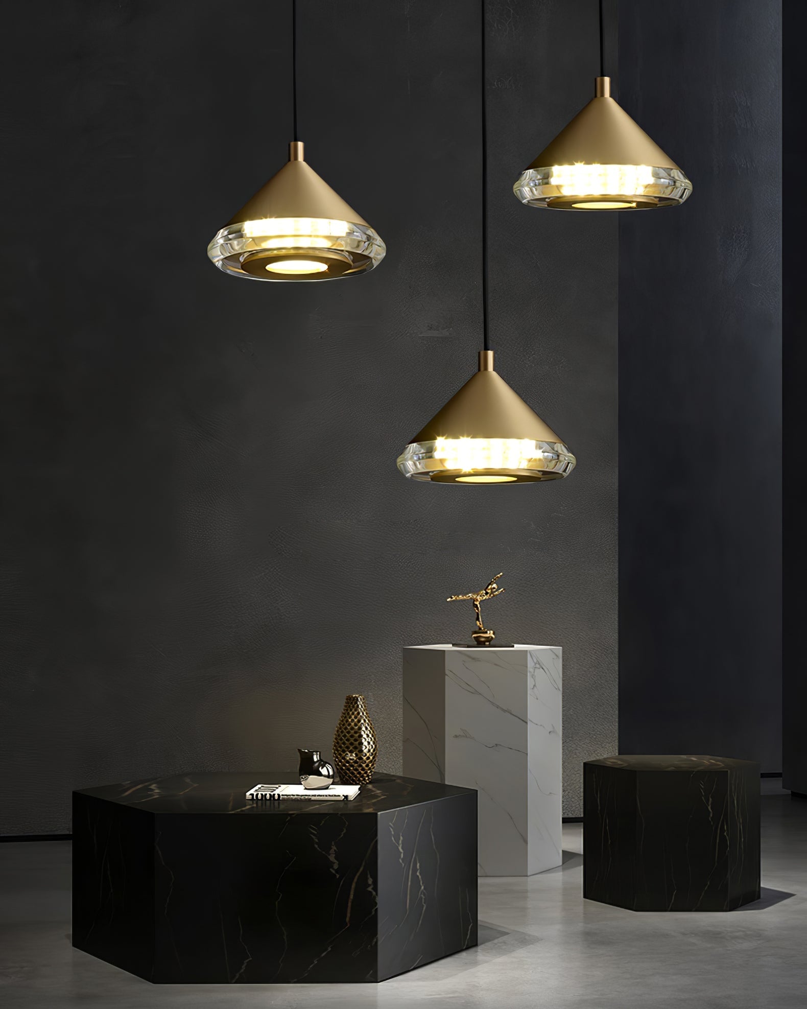 Shear Pendant Light