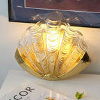 Shell Brass Wall Lamp
