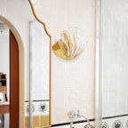 Shell Brass Wall Lamp
