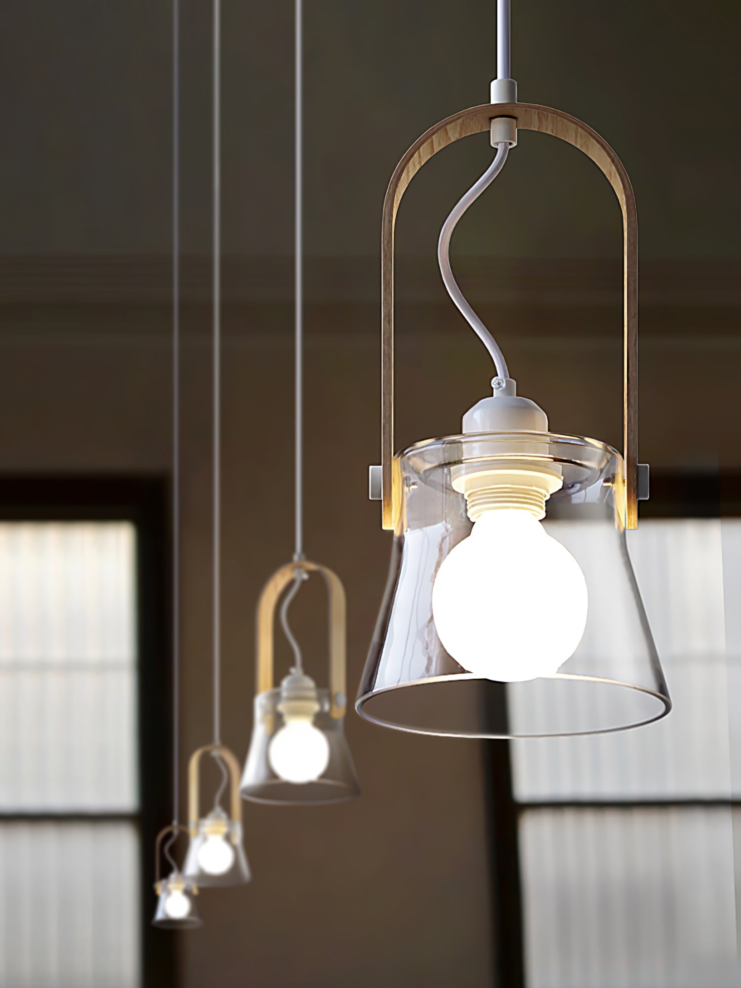Skandi Glass Pendant Lamp