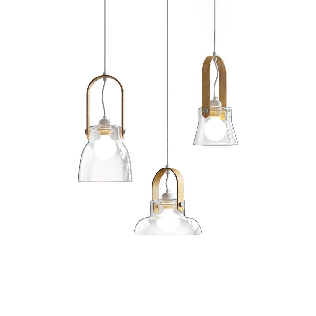 Skandi Glass Pendant Lamp