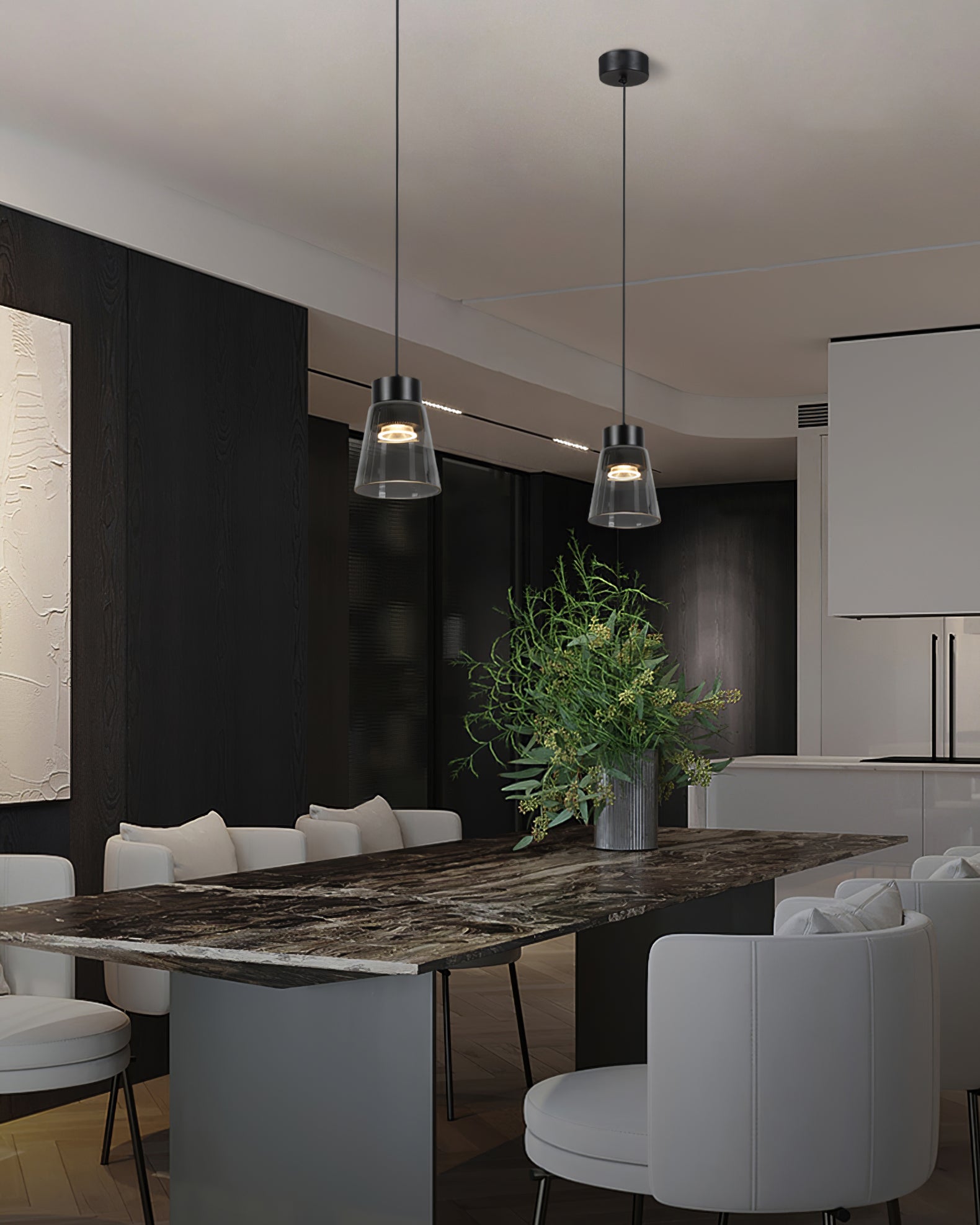 Smoke Cone Pendant Lamp