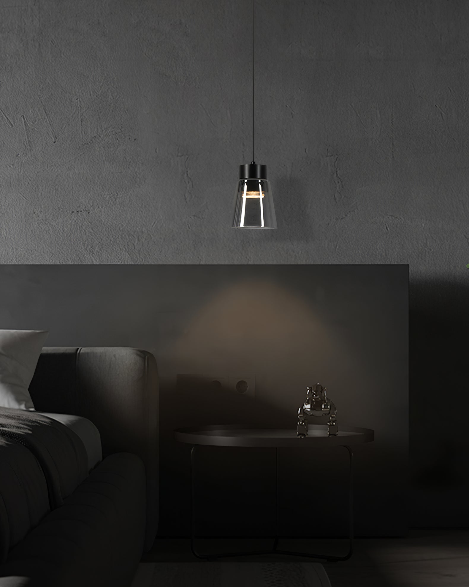 Smoke Cone Pendant Lamp