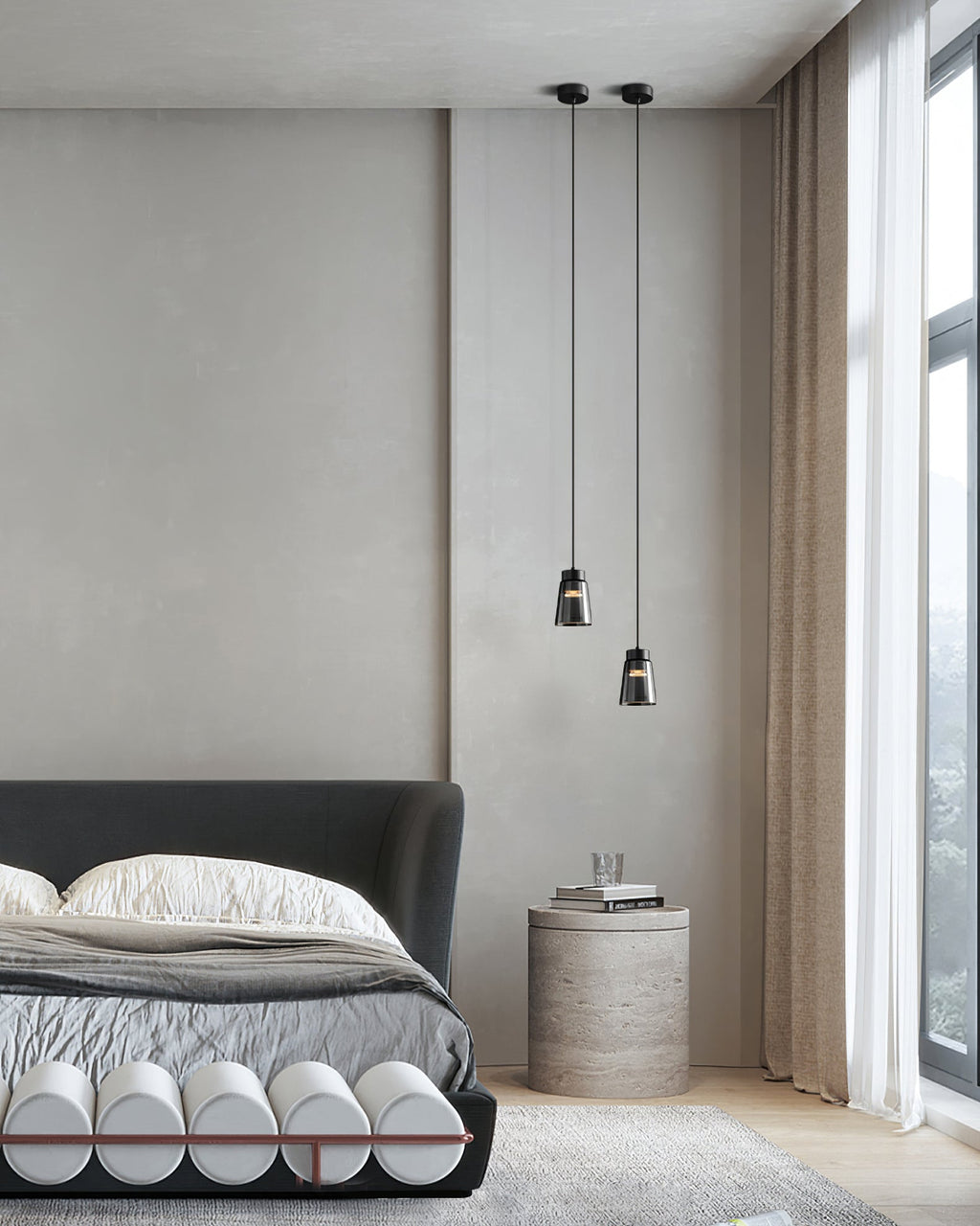 Smoke Cone Pendant Lamp