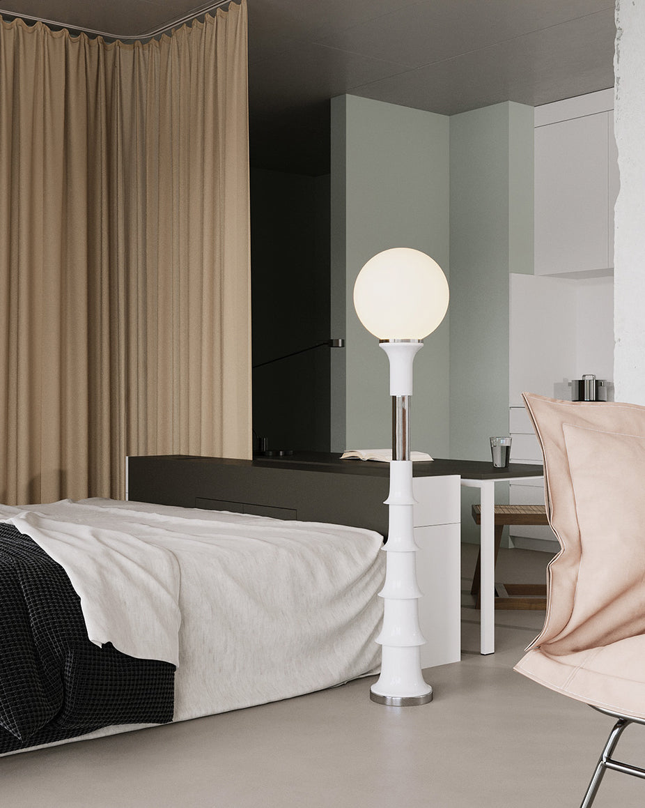 Space Age Murano Floor Lamp