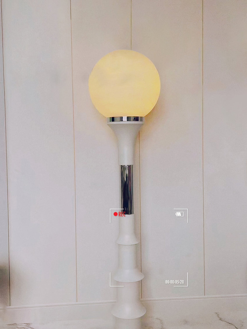 Space Age Murano Floor Lamp