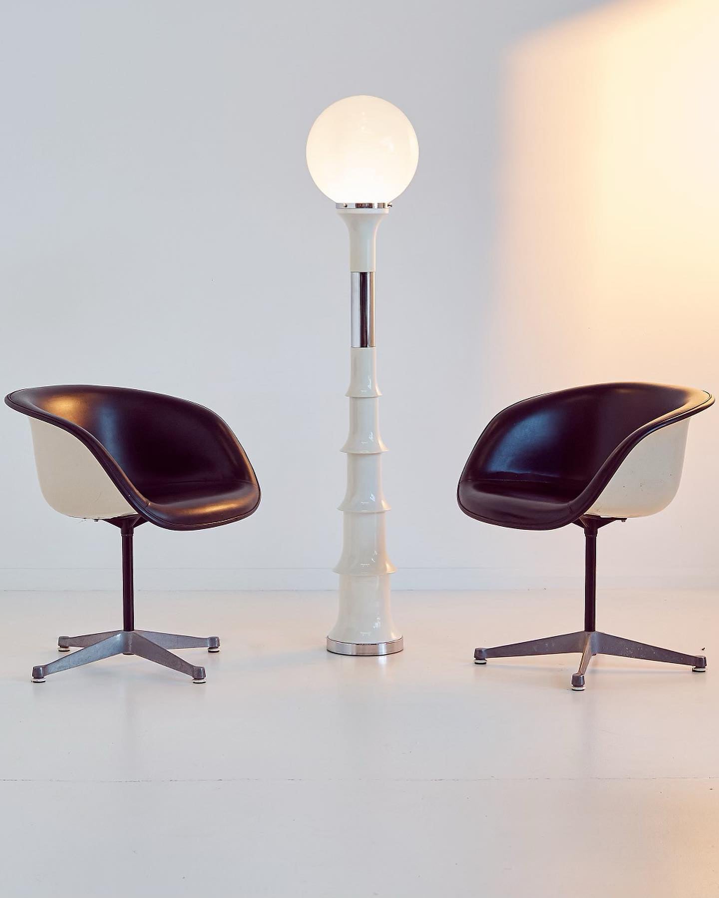 Space Age Murano Floor Lamp