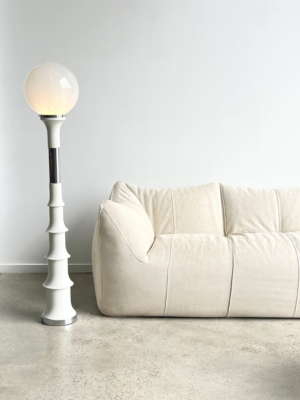 Space Age Murano Floor Lamp