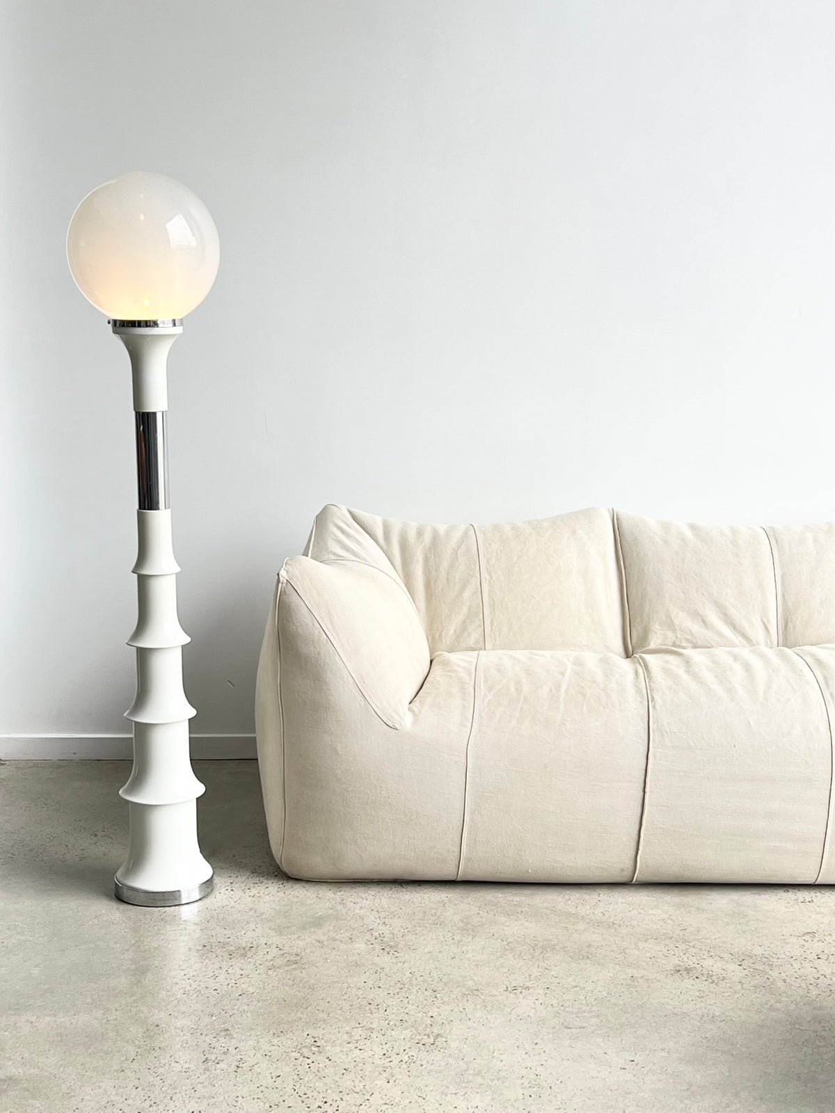 Space Age Murano Floor Lamp