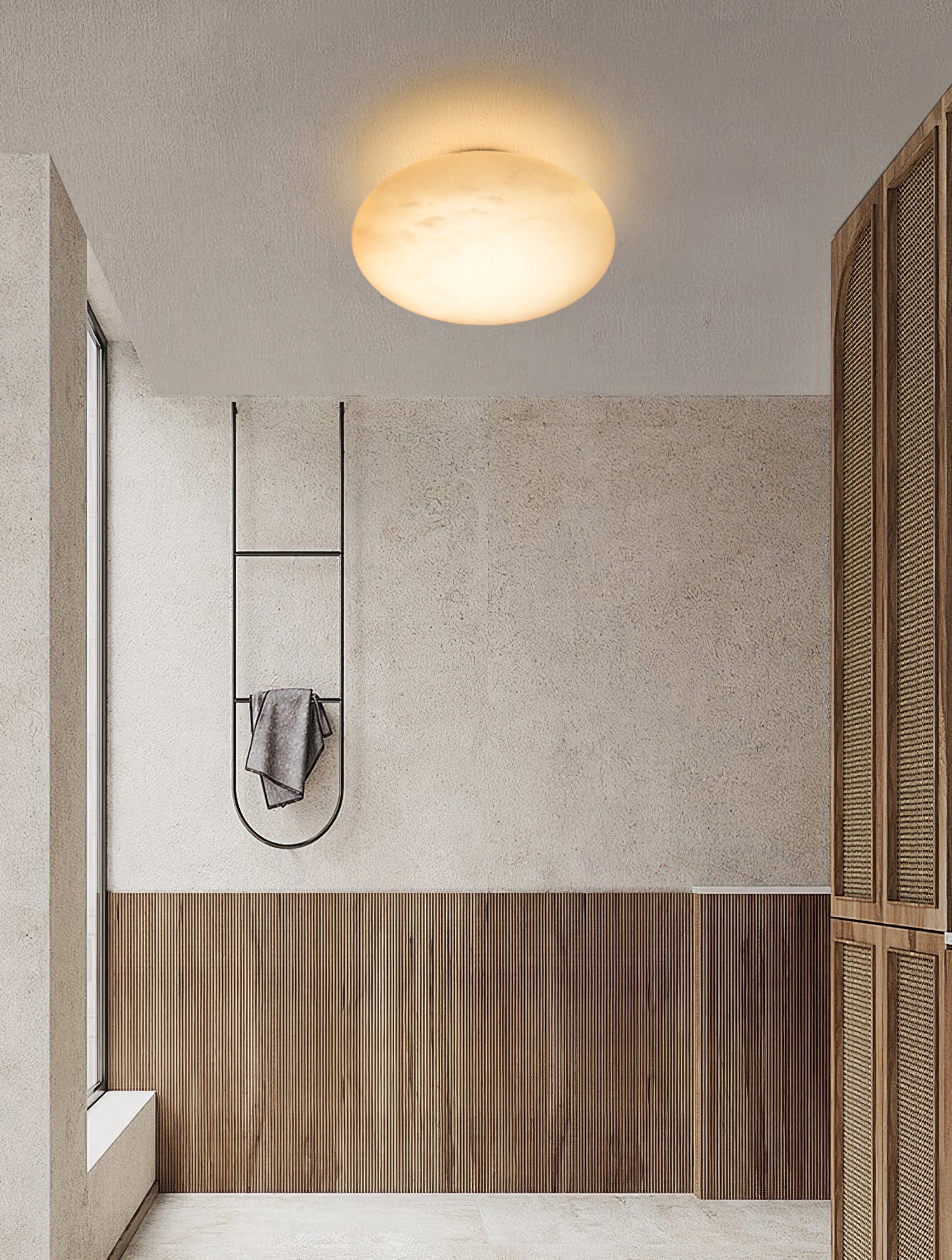 Spanish marble wall lamp