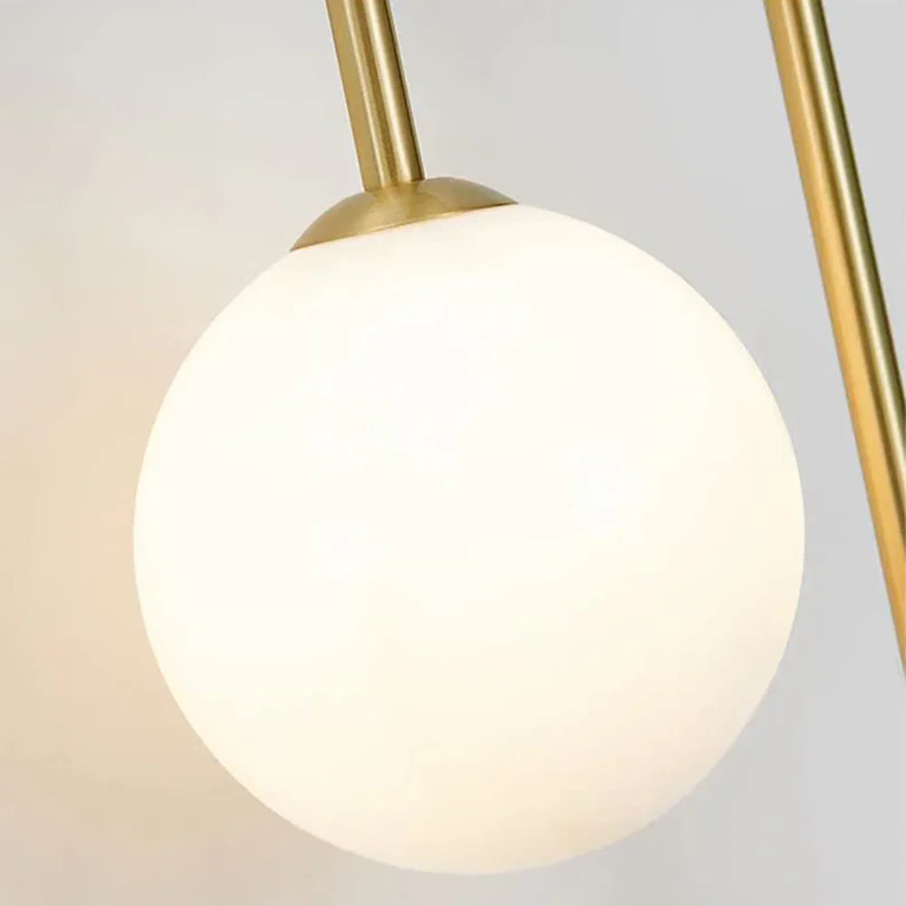 Spherical Light Luxury Wall Lamp