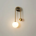 Spherical Light Luxury Wall Lamp
