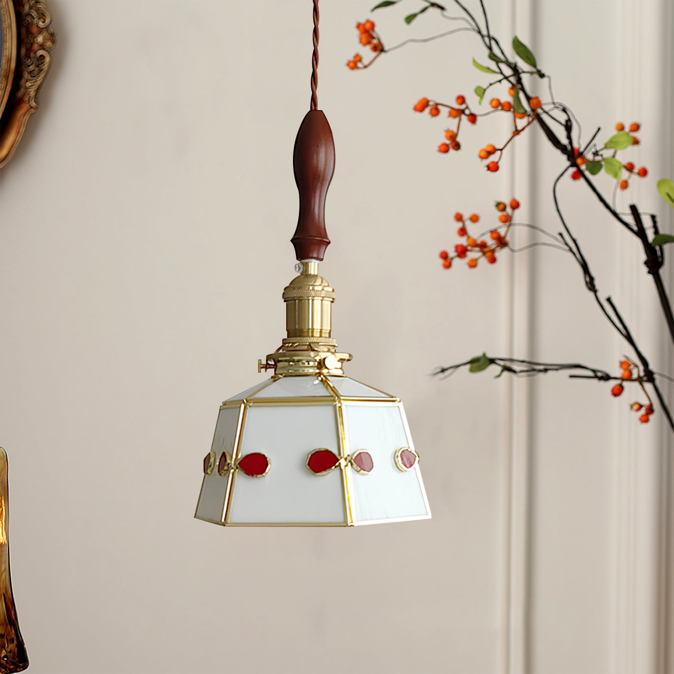 Stained Glass Pendant Lamp