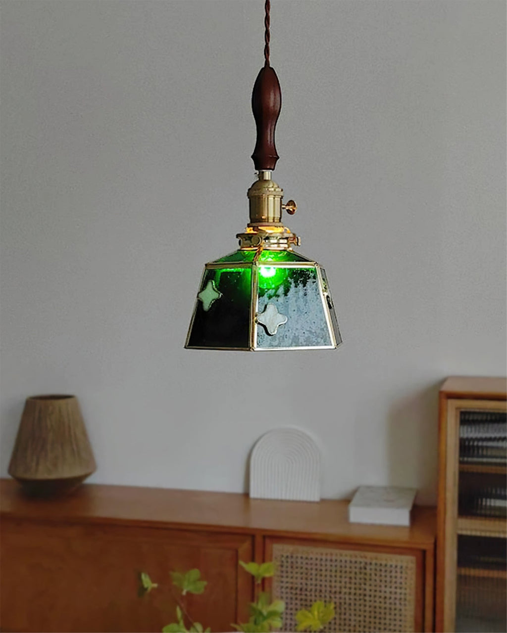 Stained Glass Pendant Lamp