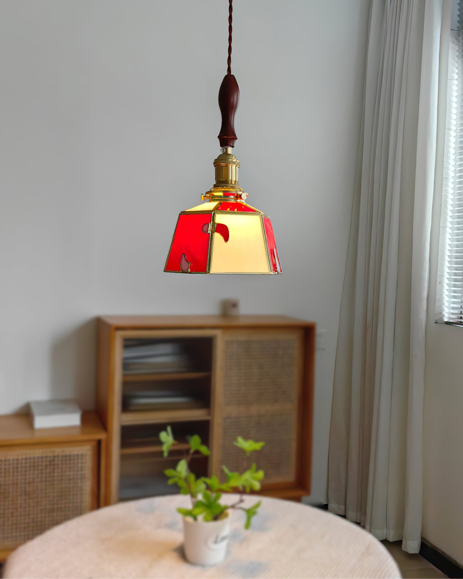 Stained Glass Pendant Lamp