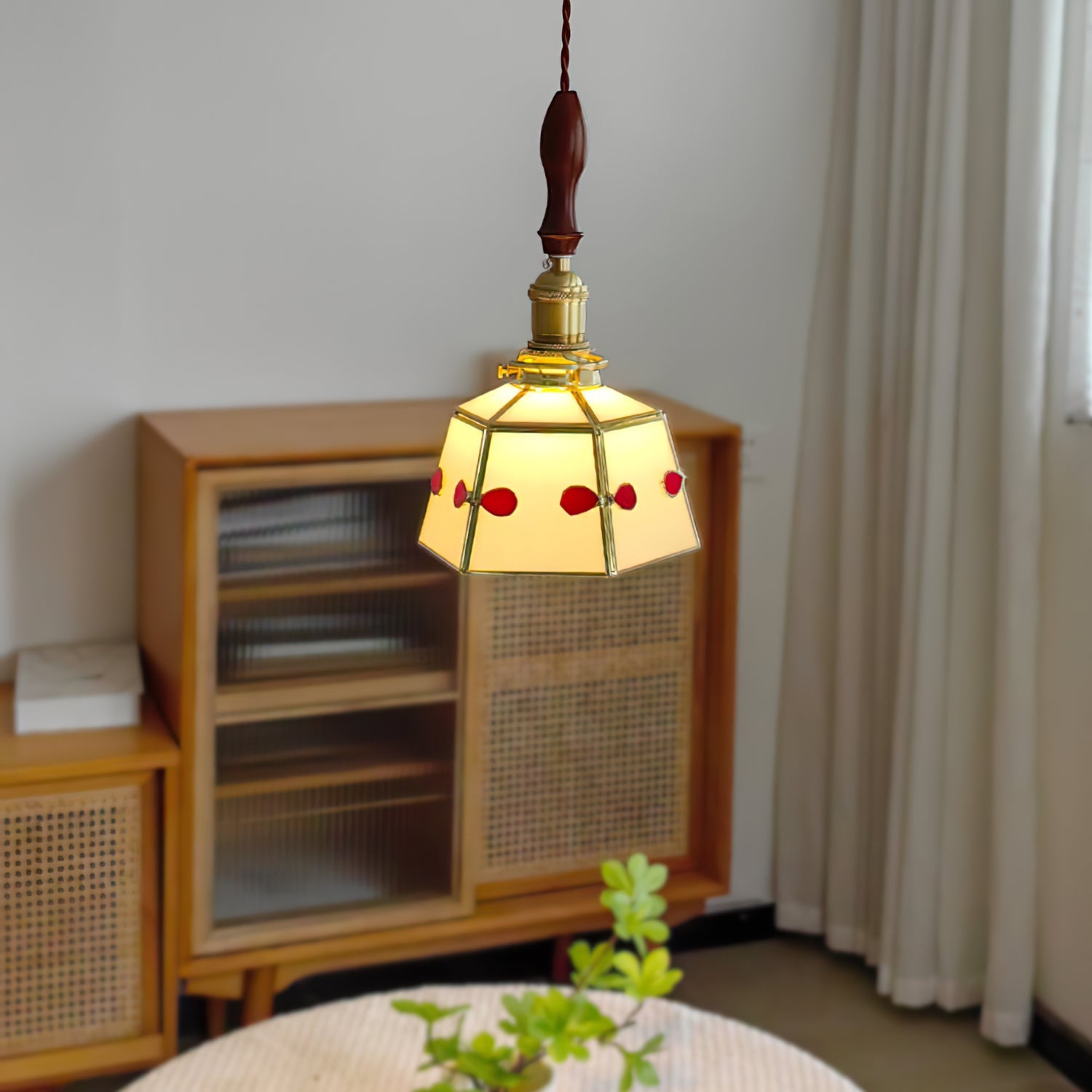 Stained Glass Pendant Lamp