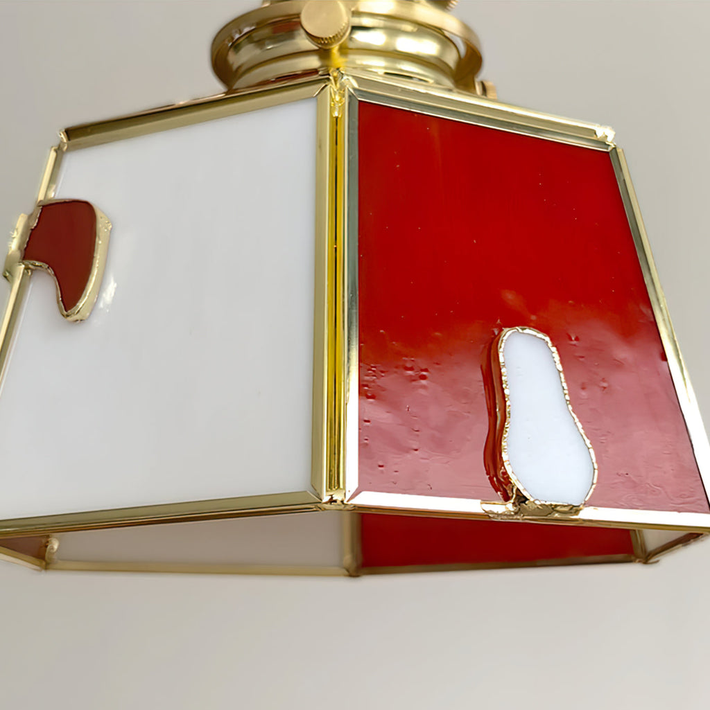 Stained Glass Pendant Lamp