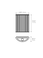 Stilio Glass Wall Sconce