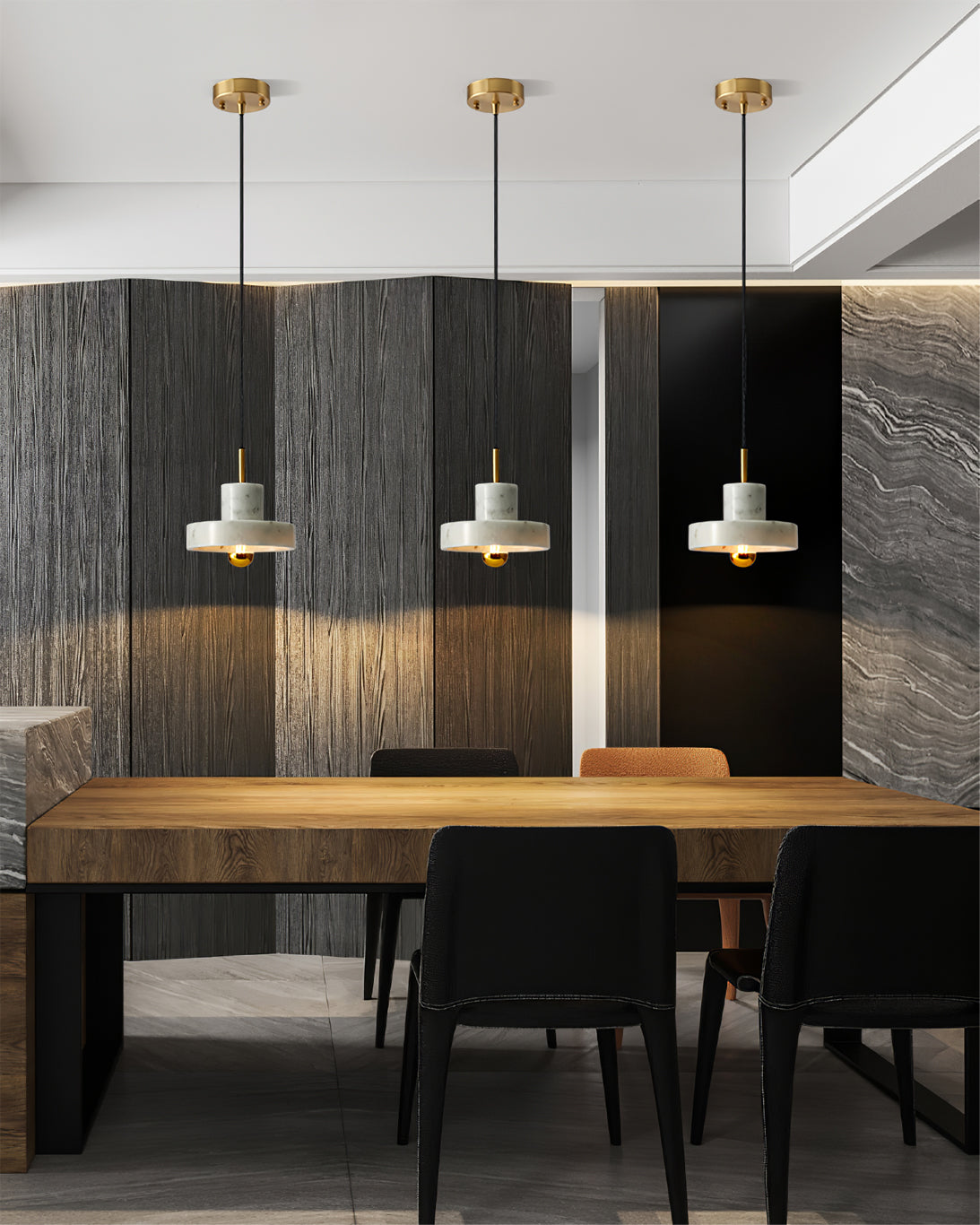 Stone Pendant Lamp