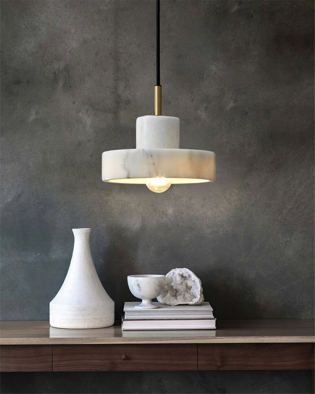 Stone Pendant Lamp