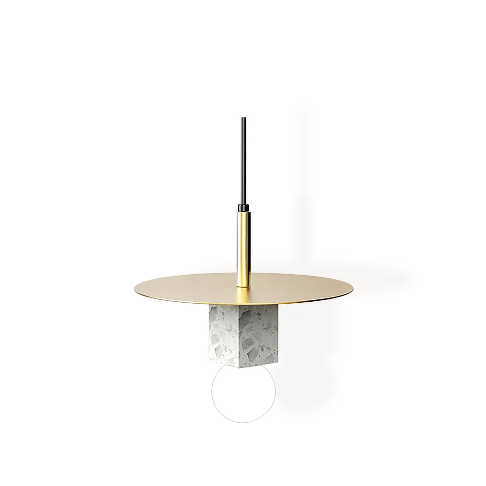 Stone Square Pendant Lamp