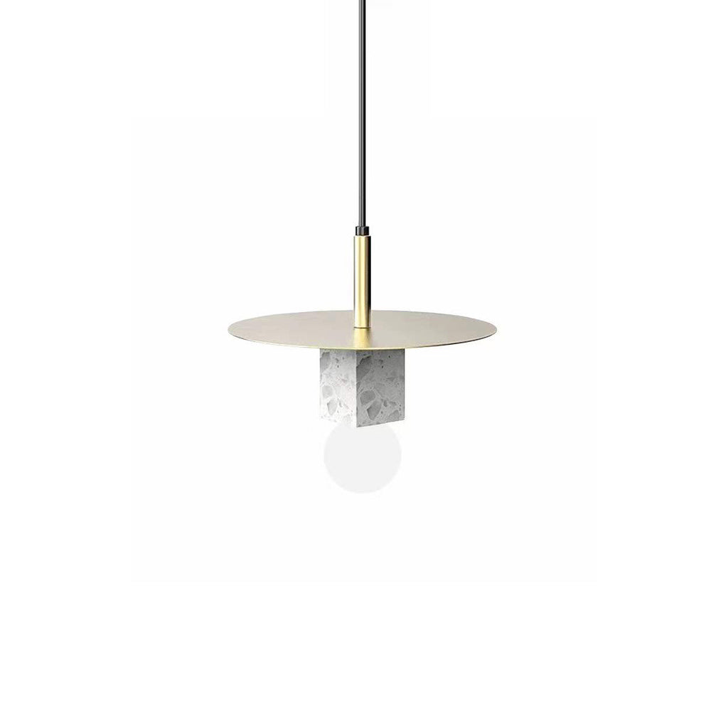 Stone Square Pendant Lamp