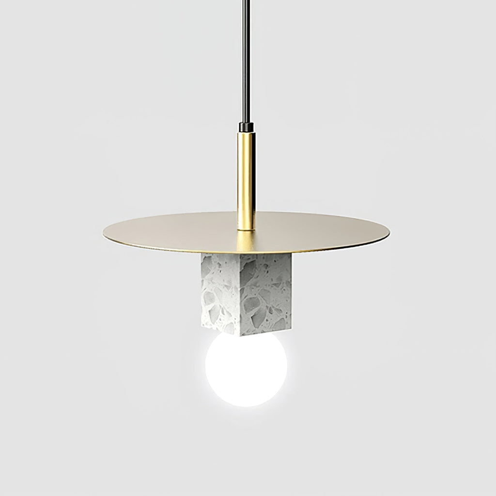 Stone Square Pendant Lamp