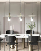 Stone Square Pendant Lamp