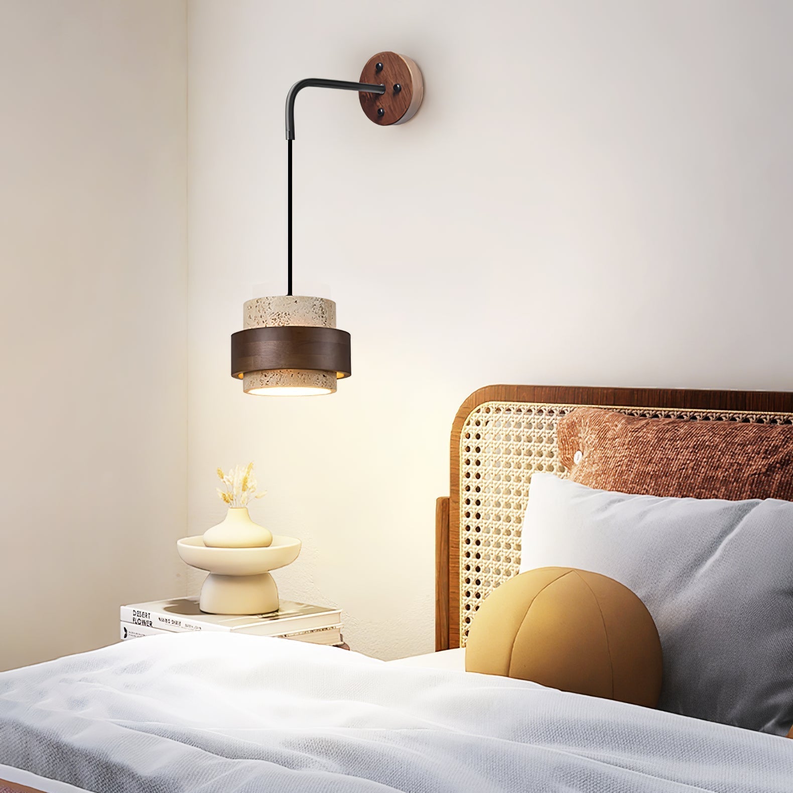 Stonova Travertine Wall Sconce