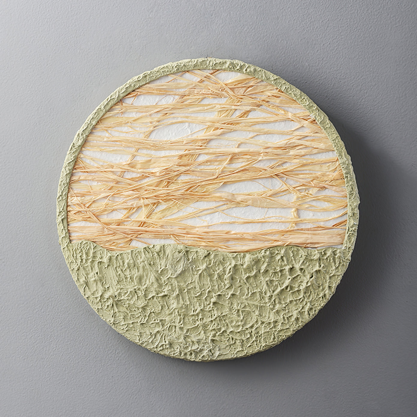 Straw Green Wall Sconce